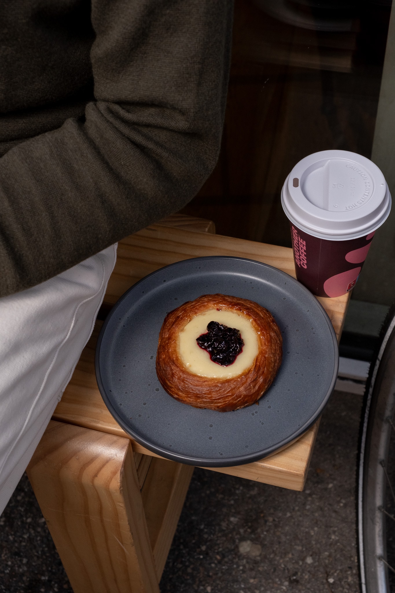 En kaffepause med vores bagværk